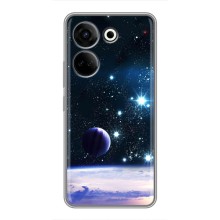 Космические Чехлы для ТЕХНО Камон 20 (VPrint) (Космический вид)