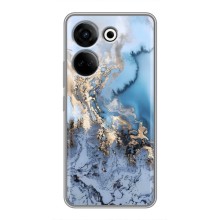 Мраморный чехол на Tecno Camon 20 (VPrint) (Нежный мрамор)