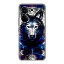 Защитные чехлы для ТЕХНО Камон 20 (AlphaPrint) (ХИТ продаж) ВОЛК (Волк)