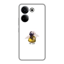 Защитные чехлы (Призрак Киева) для Tecno Camon 20 (AlphaPrint) (Мой Краш)