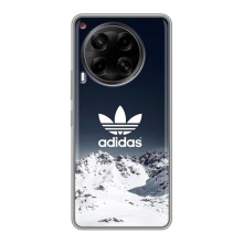 Чехлы Адидас для Tecno Camon 30 (CL6) (AlphaPrint) (Адидас в горах)