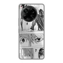 Чехлы Персонажи Аниме Наруто для Tecno Camon 30 (CL6) (AlphaPrint)