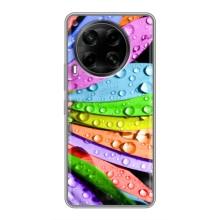 Чехлы (ART) Цветы на Tecno Camon 30 (CL6) (VPrint) (Семицветик)