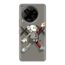Чехлы для Tecno Camon 30 (CL6) - Bearbrick Louis Vuitton (PREMIUMPrint) (Беарбрик Джордан)