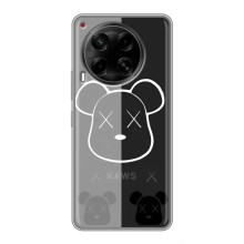 Чехлы для Tecno Camon 30 (CL6) - Bearbrick Louis Vuitton (PREMIUMPrint) (БеарБрик глаза)