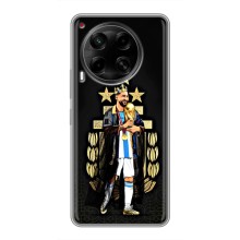Чехлы для Tecno Camon 30 (CL6) (Leo чемпион) (AlphaPrint) (Месси Король)