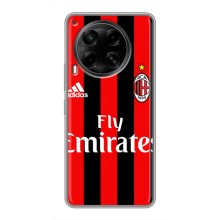 Чехлы для Tecno Camon 30 (CL6) (VPrint) - Футбольные клубы (Milan)
