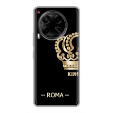Чехлы для Tecno Camon 30 (CL6) (VPrint) - Футбольные клубы (Roma)