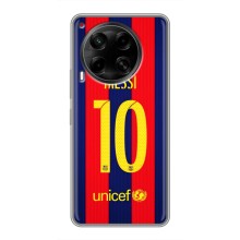 Чохли Мессі для Tecno Camon 30 (CL6) (AlphaPrint) (Messi Barca 10)