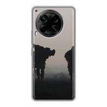 Чехлы на военную тематику для Tecno Camon 30 (CL6) – Бой солдат