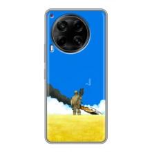 Чехлы на военную тематику для Tecno Camon 30 (CL6) – Попадание