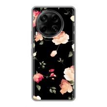 Чехлы с Цветами для Tecno Camon 30 (CL6) (VPrint) (Розочки)