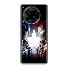 Чехлы с героями Марвел Tecno Camon 30 (CL6) (VPrint)