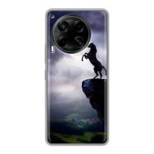 Чехлы с изображением разных животных для Tecno Camon 30 (CL6) (Лошадь)