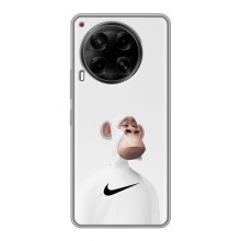 Чехлы с Обезьянами NFT для Tecno Camon 30 (CL6) (AlphaPrint) (обезьяна NFT Nike)