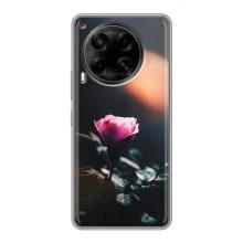 Чехлы с принтом Розочки для Tecno Camon 30 (CL6) – Цветок ночной