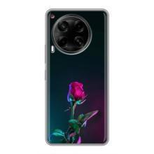 Чехлы с принтом Розочки для Tecno Camon 30 (CL6) – Ночная роза