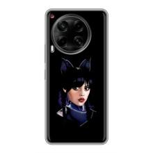 Чехлы с принтом Уэнсдей на Tecno Camon 30 (CL6) – Милая Уэнсдей