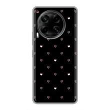 Чехлы с тематикой "Маленькие Сердечки" на Tecno Camon 30 (CL6) – Маленькие сердечки