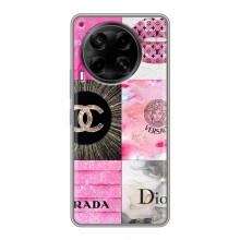 Чехол (Dior, Prada, YSL, Chanel) для Tecno Camon 30 (CL6) – Модница