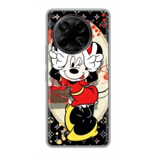 Чехол Disney Mouse Tecno Camon 30 (CL6) (PREMIUMPrint) (Минни peace)