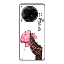 Чехол с печатью для Tecno Camon 30 (CL6) - (Мода) (AlphaPrint) (Коронавирус)