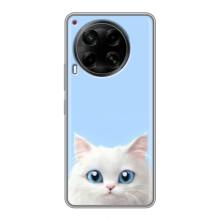 Чохол на тематику: Коти для Tecno Camon 30 (CL6) – Білий кіт