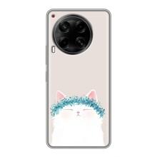 Чохол на тематику: Коти для Tecno Camon 30 (CL6) – Білий котик