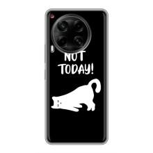 Бампер з зображенням Котиків для Камон 30 (Not Today)