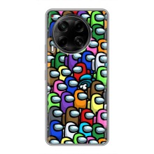 Чехол Амонг Ас для Tecno Camon 30 (CL6) (AlphaPrint) (Убит)
