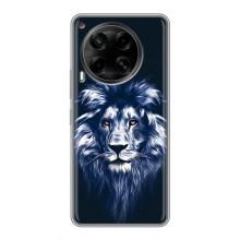 Чохол з картинкою на Tecno Camon 30 (CL6) – Лев – синій