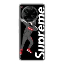Чехол для Tecno Camon 30 (CL6) с картинкой Supreme (AlphaPrint)