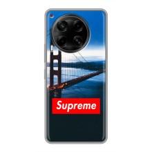 Чехол для Tecno Camon 30 (CL6) с картинкой Supreme (AlphaPrint)