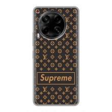 Чехол для Tecno Camon 30 (CL6) с картинкой Supreme (AlphaPrint)