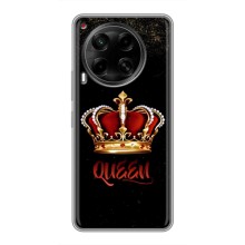 Чехол с Короной Техно Камон 30 - (AlphaPrint) (Корона короля)