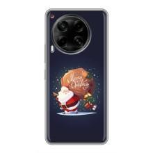Чохол Санта Клаус для Tecno Camon 30 (CL6) – Подарунки від Санти