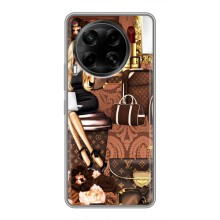 Чехол Стиль Louis Vuitton на Tecno Camon 30 (CL6) (Мода Луи Виттон)