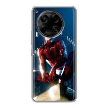 Чехол Супергерой Человека Паука на Tecno Camon 30 (CL6) – Паук на доме