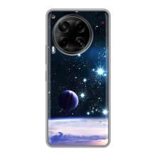 Чохол (ТПУ) з планетами на Tecno Camon 30 (CL6) – Космічний вид