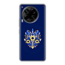 Чехол Укр Символика для Tecno Camon 30 (CL6) – Цветущий Герб