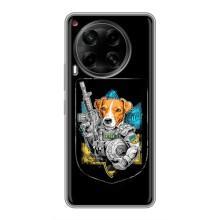 Чехол с принтом для Tecno Camon 30 (CL6) – Патрон Воин