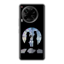Чехлы Венсдей на Tecno Camon 30 (CL6) Уэнсдей (AlphaPrint) (комната Уэнздей)