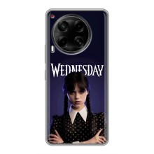 Чехлы Венсдей на Tecno Camon 30 (CL6) Уэнсдей (AlphaPrint) (Wednesday)