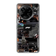Чехол Формула1 на Tecno Camon 30 (CL6) – Коллаж Ф1