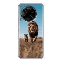 Чехол Король лев на Техно Камон 30 – Мусафа и Симба