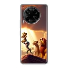 Чехол Король лев на Техно Камон 30 – Рождение Симбы