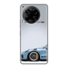 Чохол з авто Порше для Tecno Camon 30 (CL6) – Блакитний Порше