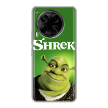 Чехол с мультфильмом Шрек на Tecno Camon 30 (CL6) – Шрек