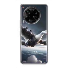 Чехол с мемом Тралалело тралала на Tecno Camon 30 (CL6) (Бомбардини гусини)