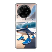 Чехол с мемом Тралалело тралала на Tecno Camon 30 (CL6) (Тралалело тралала)